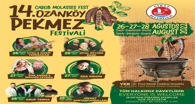 14. Ozanköy Pekmez Festivali Başlıyor