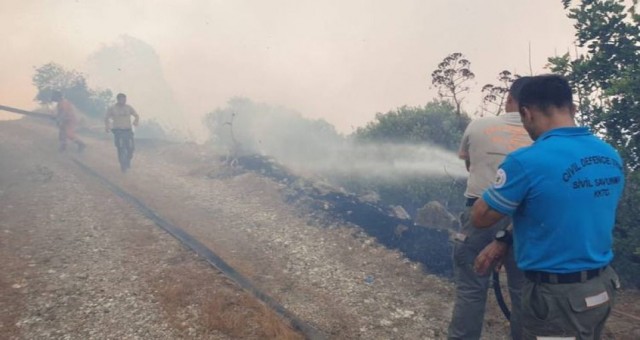 Yangın Altınova ve Ağıllar köylerine ilerliyor!