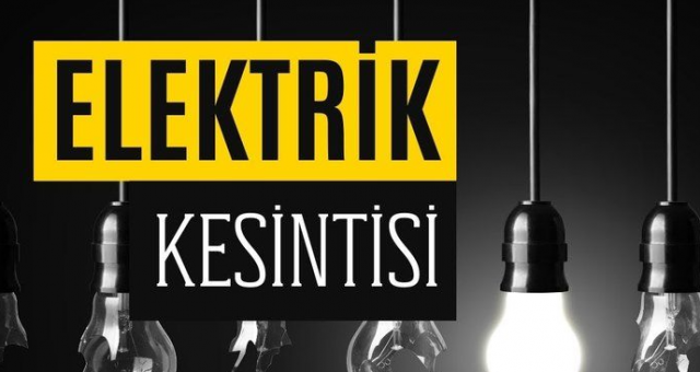 Birçok bölgede elektrik kesintisi olacak