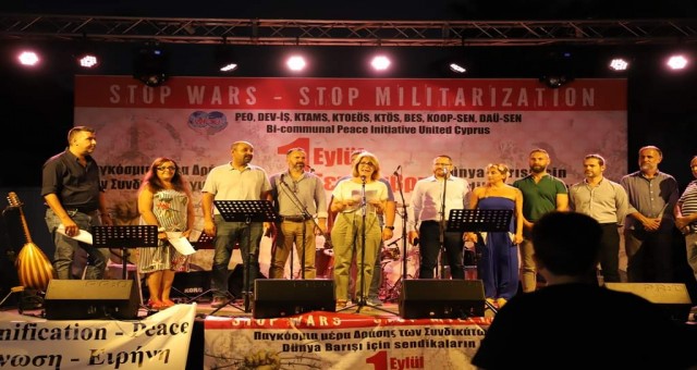 1 Eylül Dünya Barış Günü etkinlikleri kapsamında ara bölgede etkinlik düzenlendi