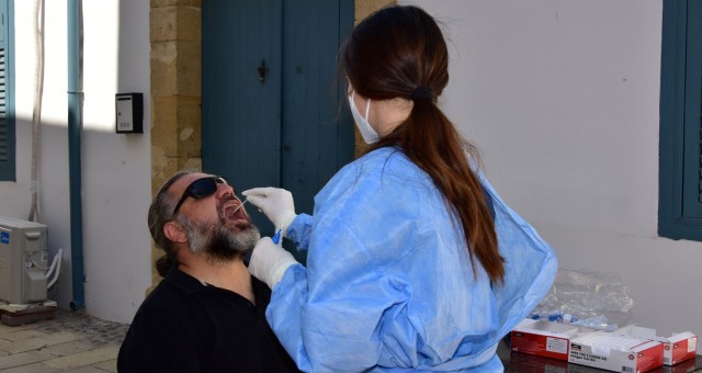 Lefkoşa’da ücretsiz antijen testleri yapılıyor