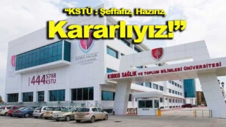 KSTU'DAN BASIN AÇIKLAMASI