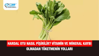 Hardal Otu Nasıl Pişirilir? Vitamin ve Mineral Kaybı Olmadan Tüketmenin Yolları