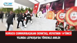 Kurucu Cumhurbaşkanı Denktaş, vefatının 14’üncü yılında Lefkoşa’da törenle anıldı