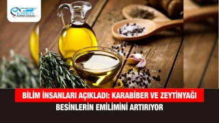Bilim İnsanları Açıkladı: Karabiber ve Zeytinyağı Besinlerin Emilimini Artırıyor