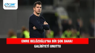 Emre Belözoğlu’na bir şok daha! Galibiyeti unuttu