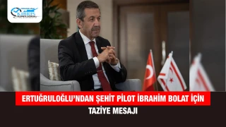 Ertuğruloğlu’ndan Şehit Pilot İbrahim Bolat İçin Taziye Mesajı
