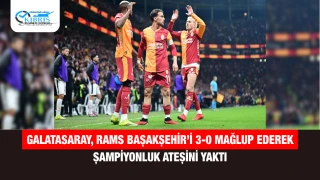 Galatasaray, RAMS Başakşehir’i 3-0 mağlup ederek şampiyonluk ateşini yaktı