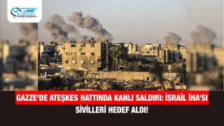 Gazze’de Ateşkes Hattında Kanlı Saldırı: İsrail İHA’sı Sivilleri Hedef Aldı!