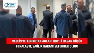 Meclis’te Korkutan Anlar: UBP’li Hasan Küçük Fenalaştı, Sağlık Bakanı Seferber Oldu!