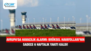 Avrupa’da Havacılık Alarmı: Brüksel Havayolları’nın Sadece 6 Haftalık Yakıtı Kaldı!