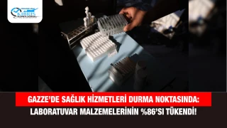 Gazze’de Sağlık Hizmetleri Durma Noktasında: Laboratuvar Malzemelerinin %86’sı Tükendi!