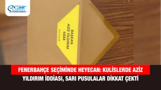 Fenerbahçe Seçiminde Heyecan: Kulislerde Aziz Yıldırım İddiası, Sarı Pusulalar Dikkat Çekti