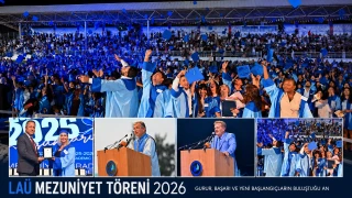 LAÜ’nün Gurur Gecesinde Mezuniyet Coşkusu Yaşandı